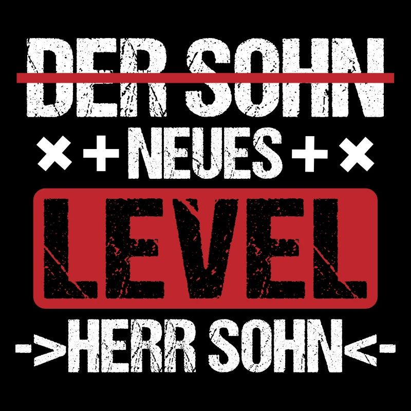 Der Sohn neues Level Herr Sohn Jugendweihe