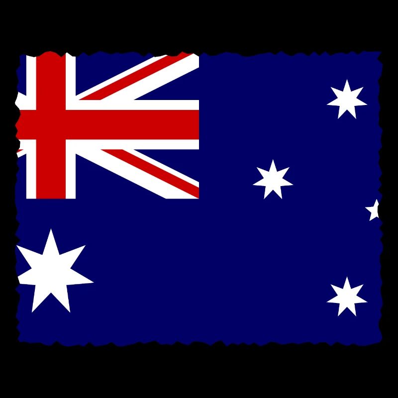 Drapeau de l’Australie sous le drapeau australien