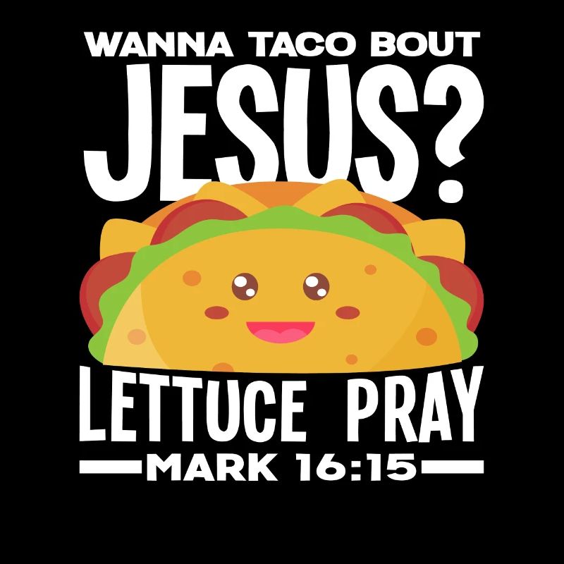 Jésus Taco Pun Funny Gift