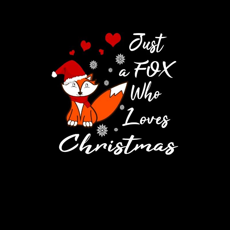 Just a Fox Who Loves Christmas