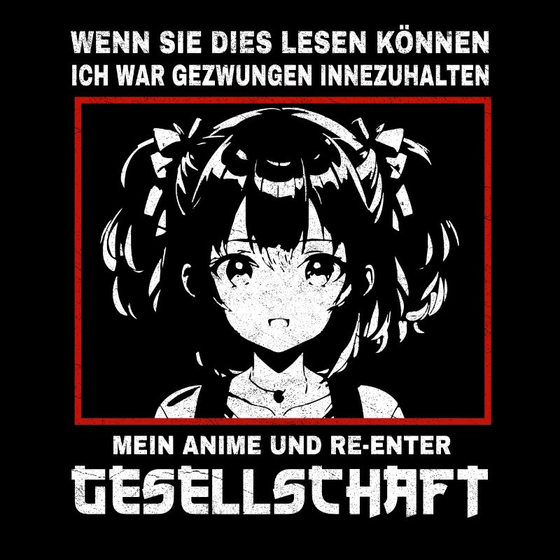 Anime Spruch Anime Fan Geschenk
