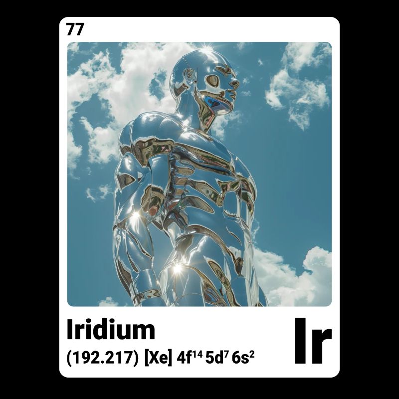 Élément de style AI am Iridium (wt) mode périodique