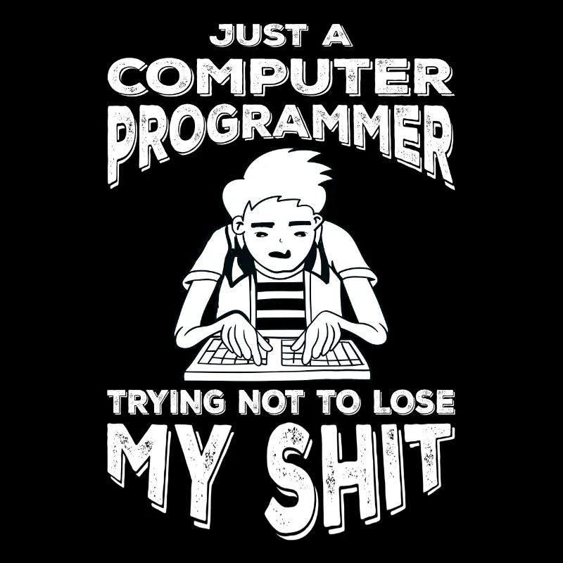 Funny computer scientist saying programmer