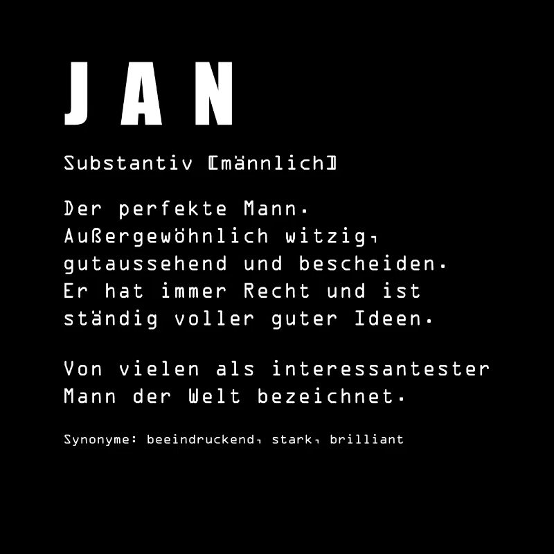 Jan Name Design