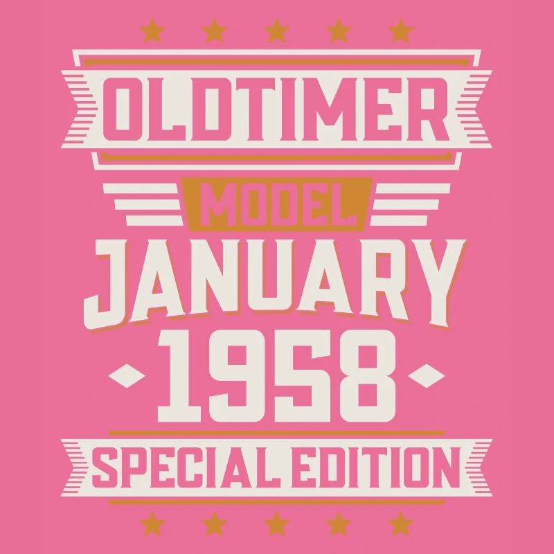 Janvier Année 1958 Année de construction Oldtimer Anniversaire