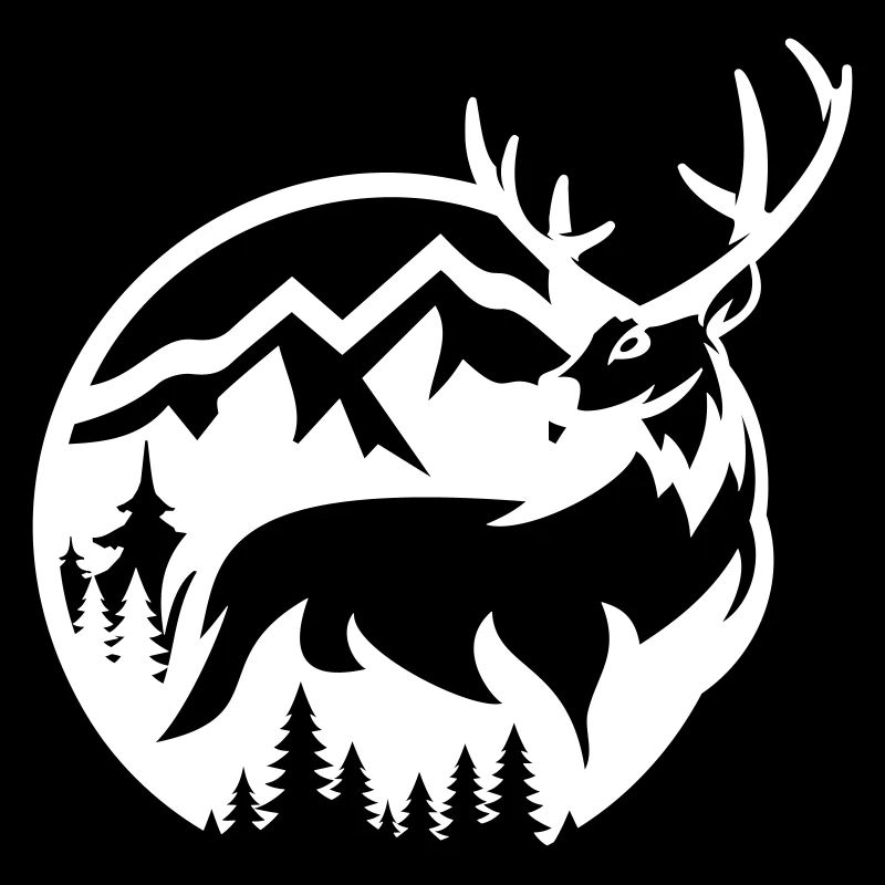 REHE HIRSCH JAGD WILD HIRSCHE HIRSCHEN JÄGER MOTIV