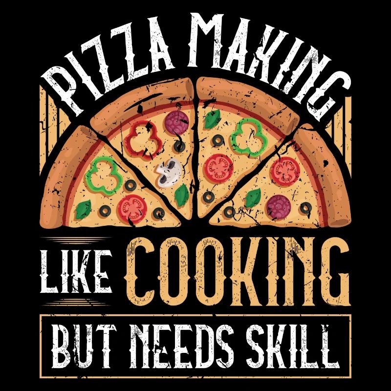 Pizza Backen Lustig Pizzabäcker