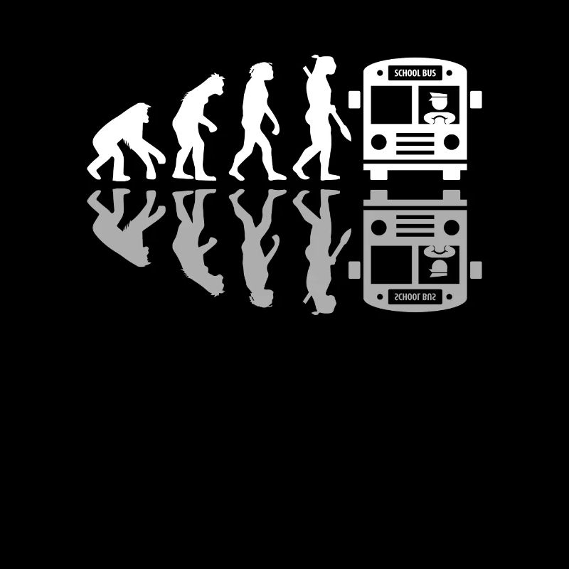 Évolution humaine Drôle de chauffeur de bus Busman Driving