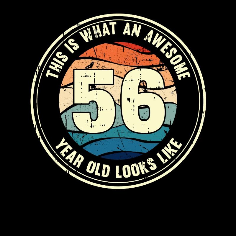 56 cumpleaños para que mires 56 regalo retro