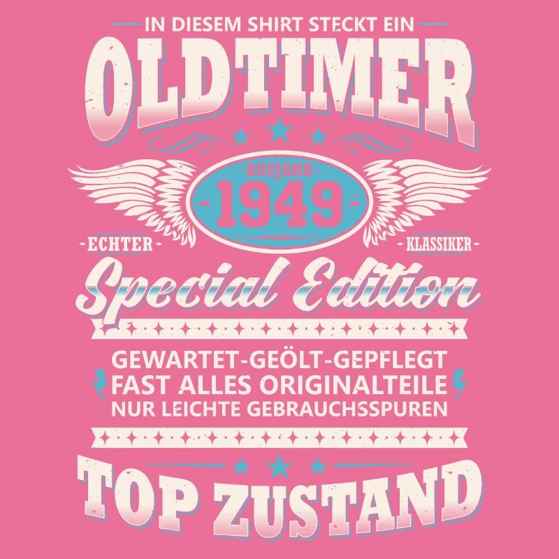 Oldtimer Baujahr 1949 Jahrgang Geburtstag Geschenk