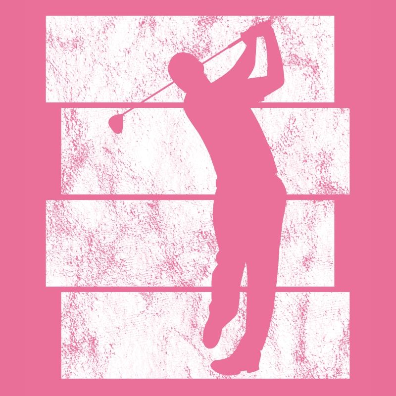 Golfspieler Retro Golfer Golfschläger Golfen Golf