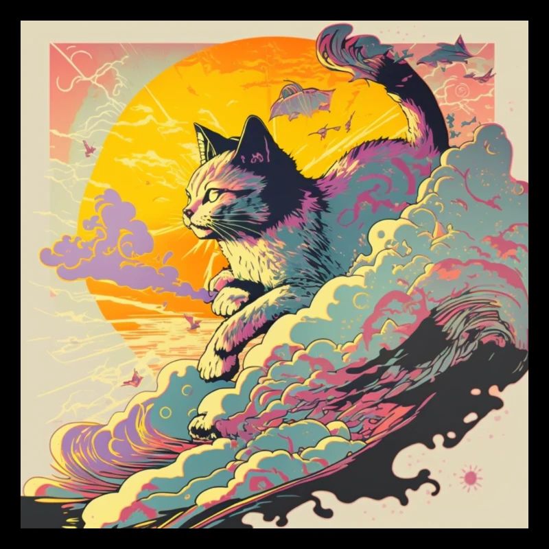 Cat Ukiyo-e
