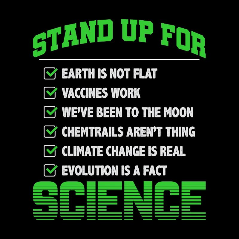 Stand Up For Science T-Shirt & Geschenkidee