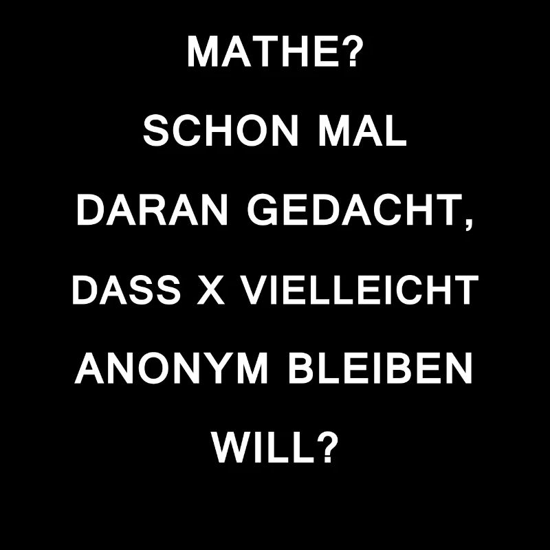 Mathe Witz Schule Lehrer Mathematik