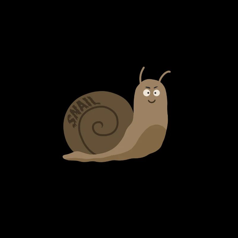 Schnecke Schneckenhaus Schleichen Langsam Geschenk