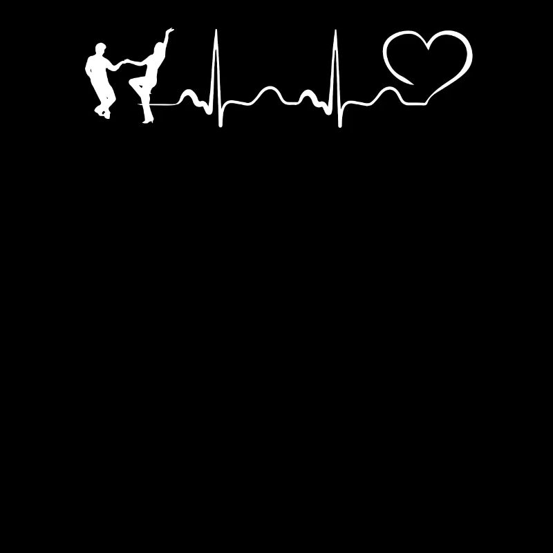 Swing Dance Heartbeat Ekg SWING DANS DESIGN