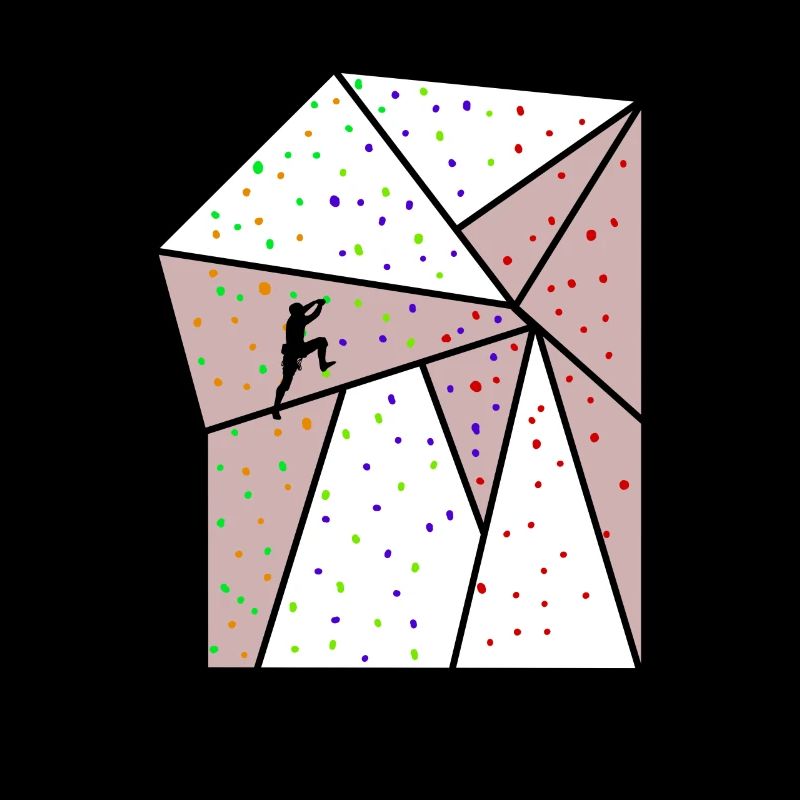 Climbing bouldering climbing wall mountaineering gift