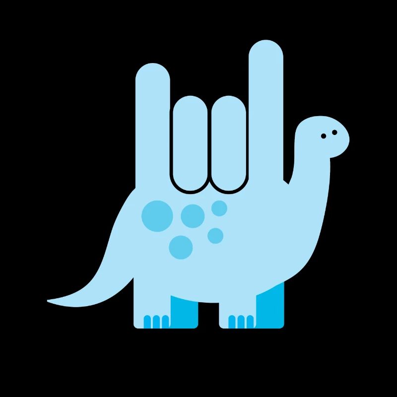 Gebärdensprache Dinosaurier - Ich Liebe Dich