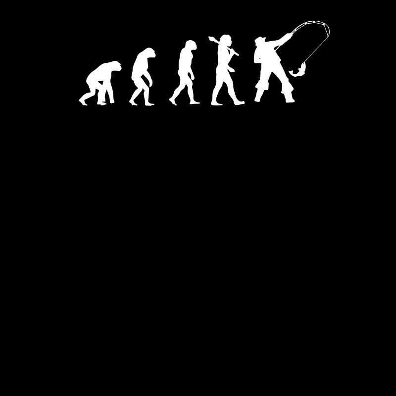 T-shirt Fantaisie Evolution de Pêche