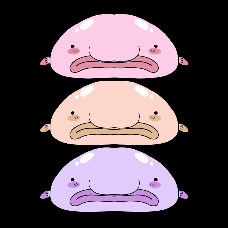 Blobfish Deep Sea Grumpy Introverted Gift