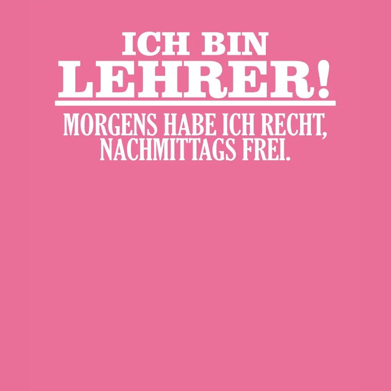 Ich bin Lehrer