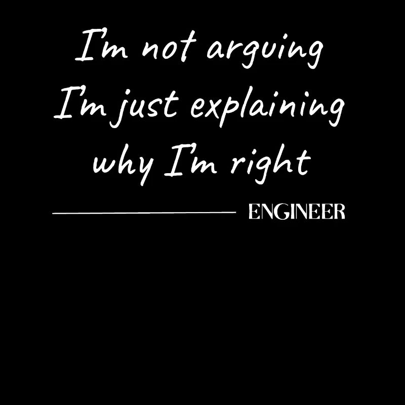 I m Not Arguing - Lustiges Besserwisser Design