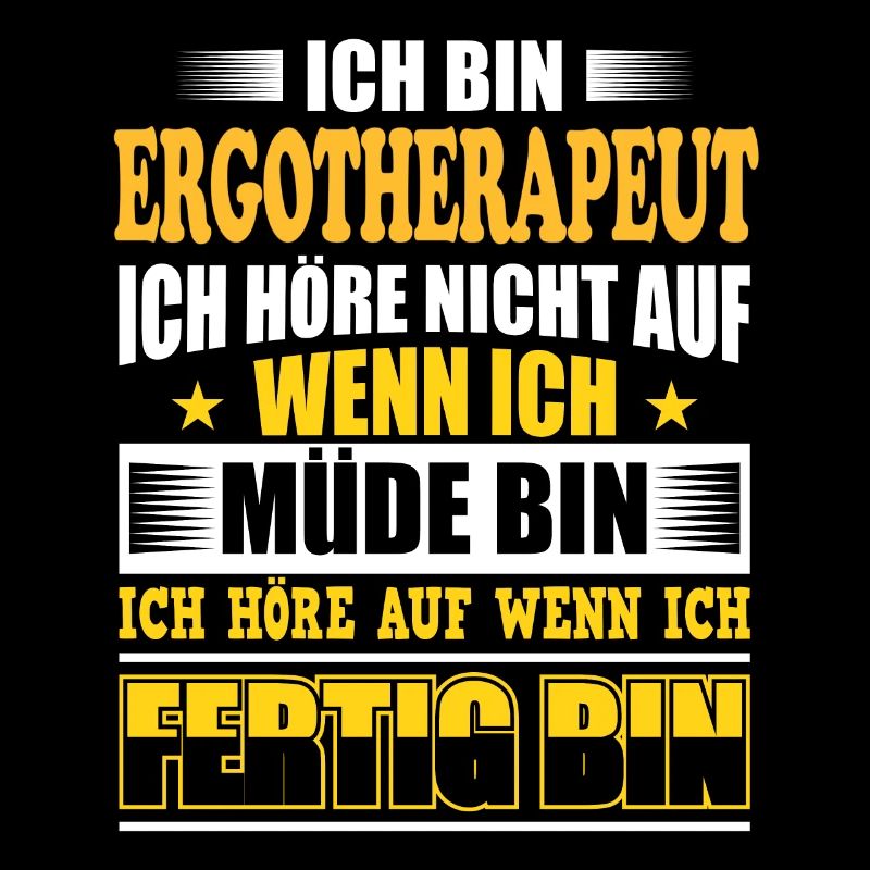 Ich bin Ergotherapeut
