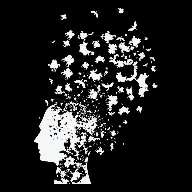 Psychology Rorschach card thought inkblot test