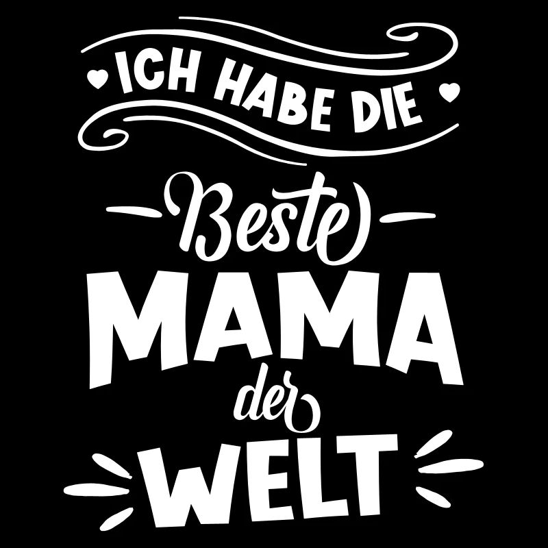 Beste Mama der Welt Muttertag Mutter Familie Liebe