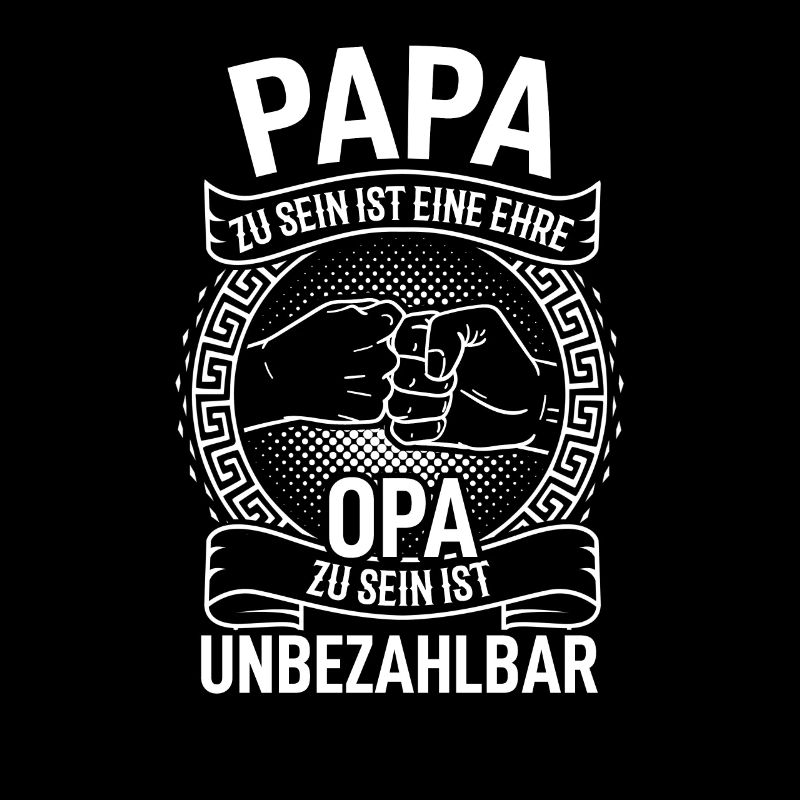 Vatertag Opa Mann Spruch Großeltern Geschenk 2020
