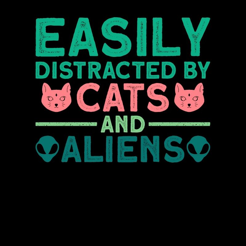 Facilement distrait par les chats et les extraterrestres - Alien