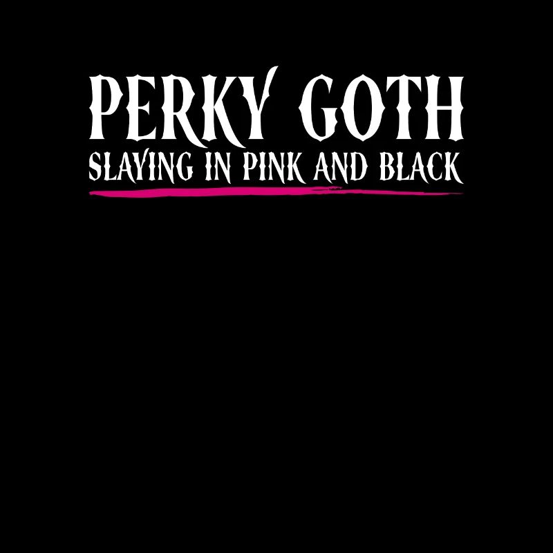 Perky Goth - Slaying In Rosa Und Schwarz - Goth