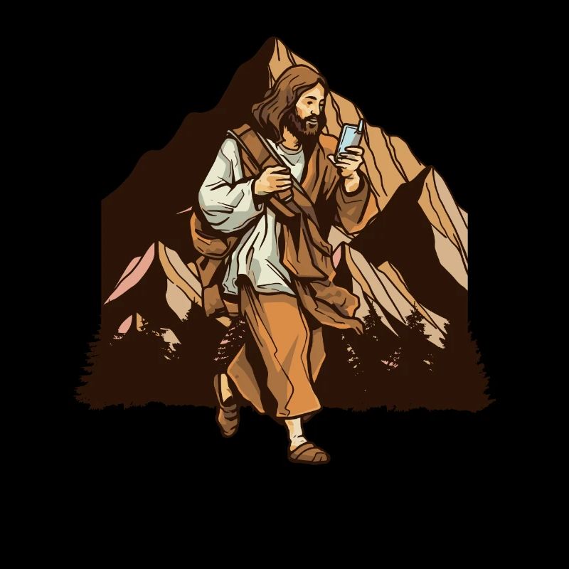 Jésus comme géocacheur - Geocaching Geocacher