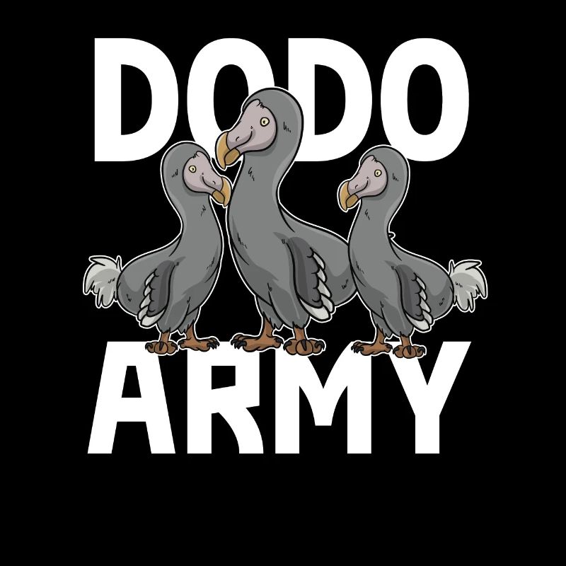 Dodo Army Extinct Flightless Bird Lovers