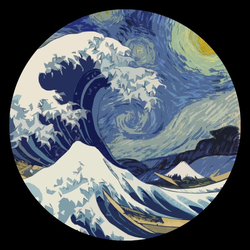 Tsunami de la nuit étoilée
