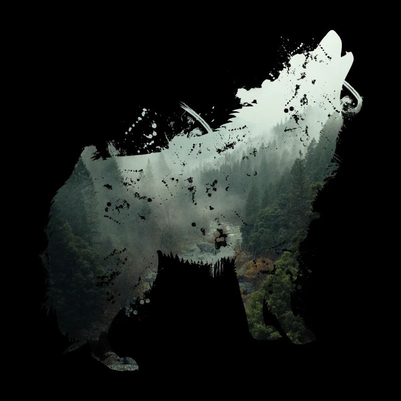 Der Wolf ist der Wald