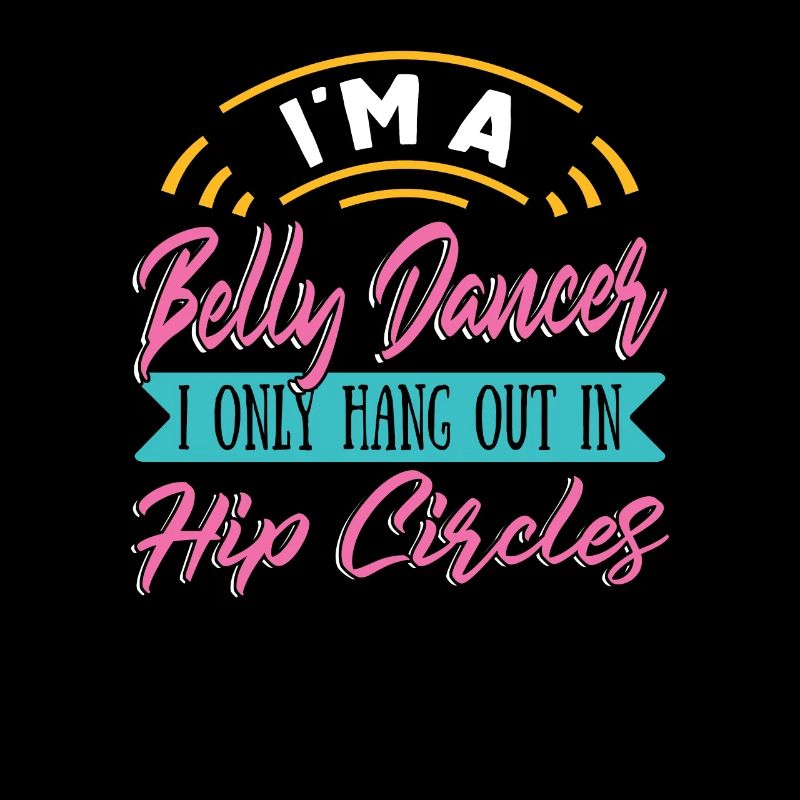 Je ne pends que dans les cercles de hanche pour la danseuse du ventre