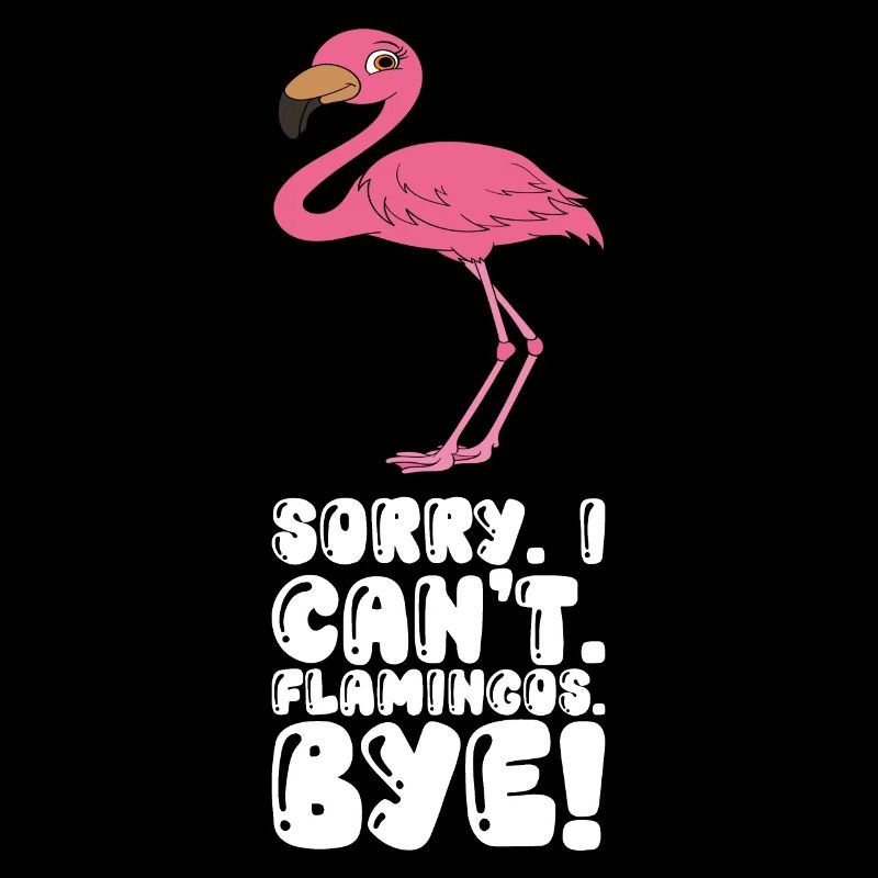 Funny flamingo graphics