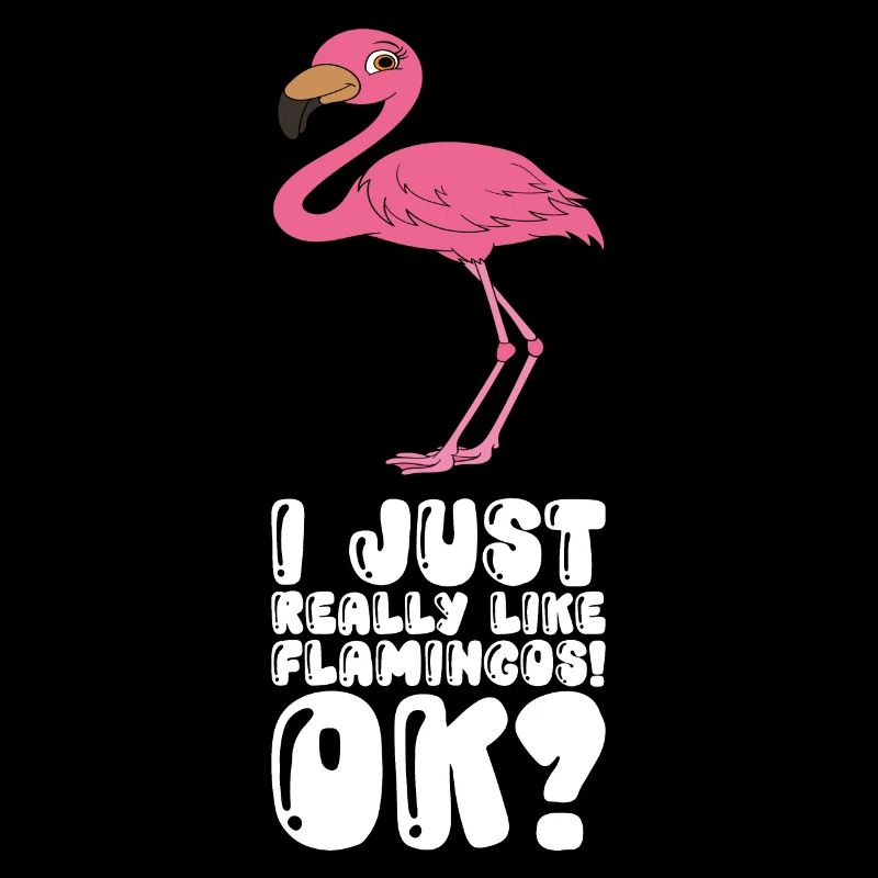 Funny flamingo graphics