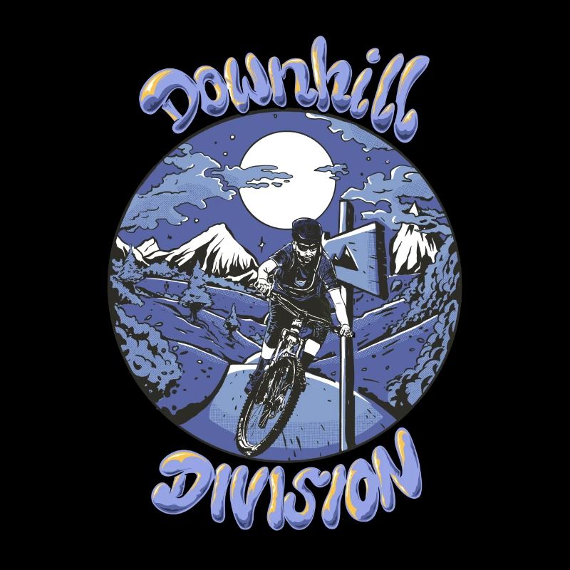 Down hill