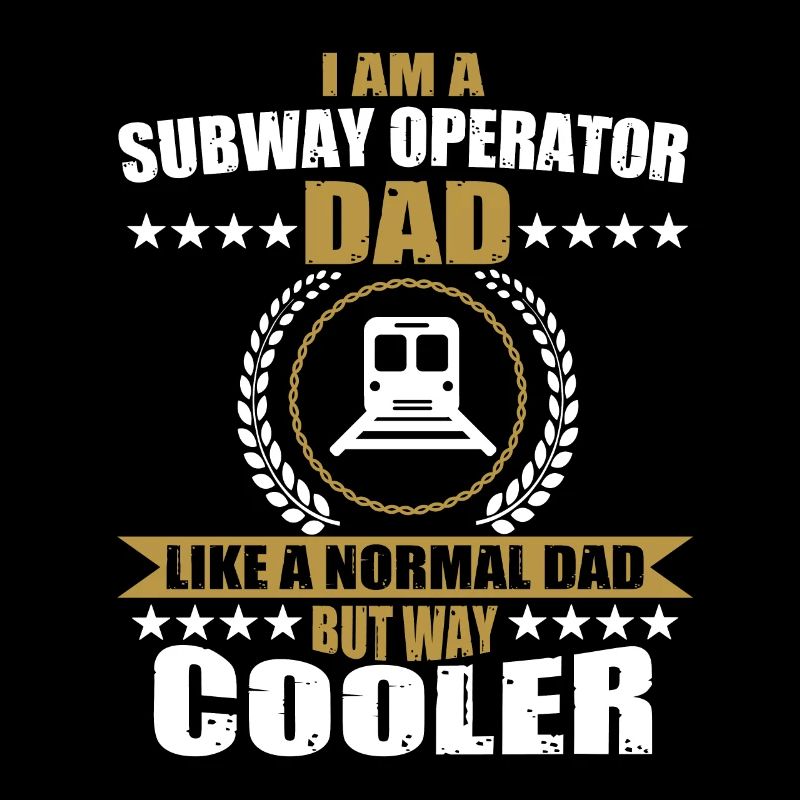 Papa chauffeur de métro