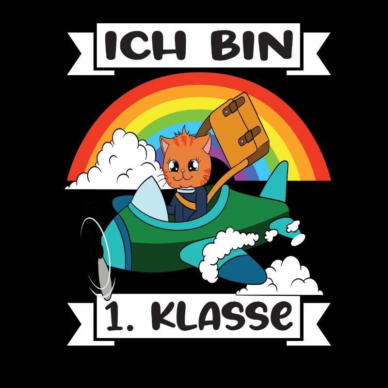 Ich Bin 1 Klasse Einschulung Schulanfang