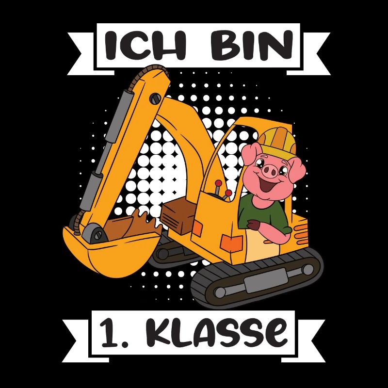 Ich Bin 1 Klasse Einschulung Schulanfang