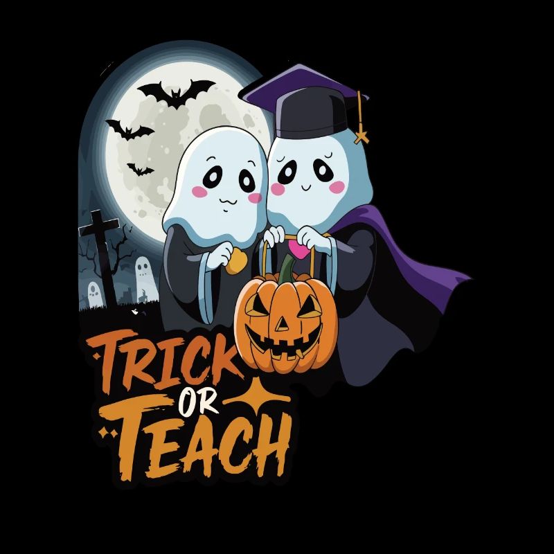 Trick Or Teach Halloween Lehrer