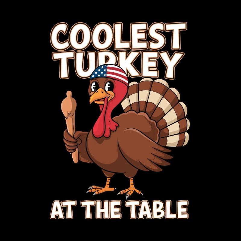 Dinde drôle de Thanksgiving