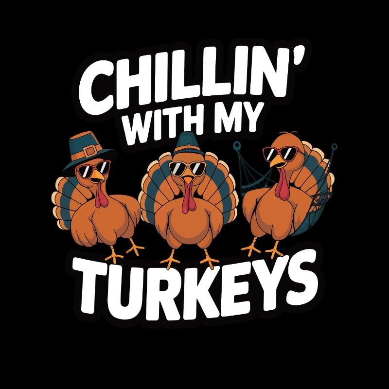 Dinde drôle de Thanksgiving