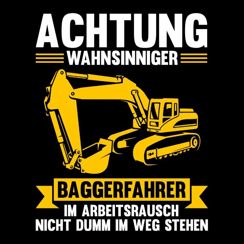 Bagger Fahrer Bagger Bauen Geschenk