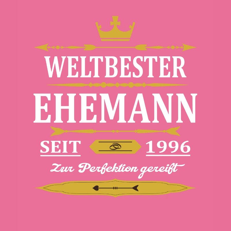 Weltbester Ehemann Seit 1996 Vintage Hochzeitstag