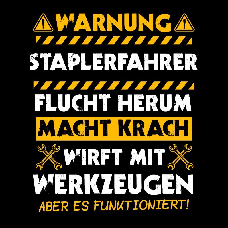 Staplerfahrer Gabelstapler Stapler Geschenk