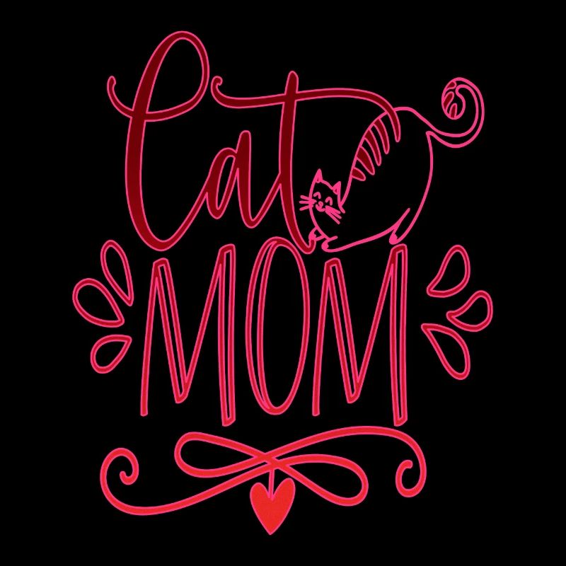 Chat mama chat propriétaire de chats amoureux de chats
